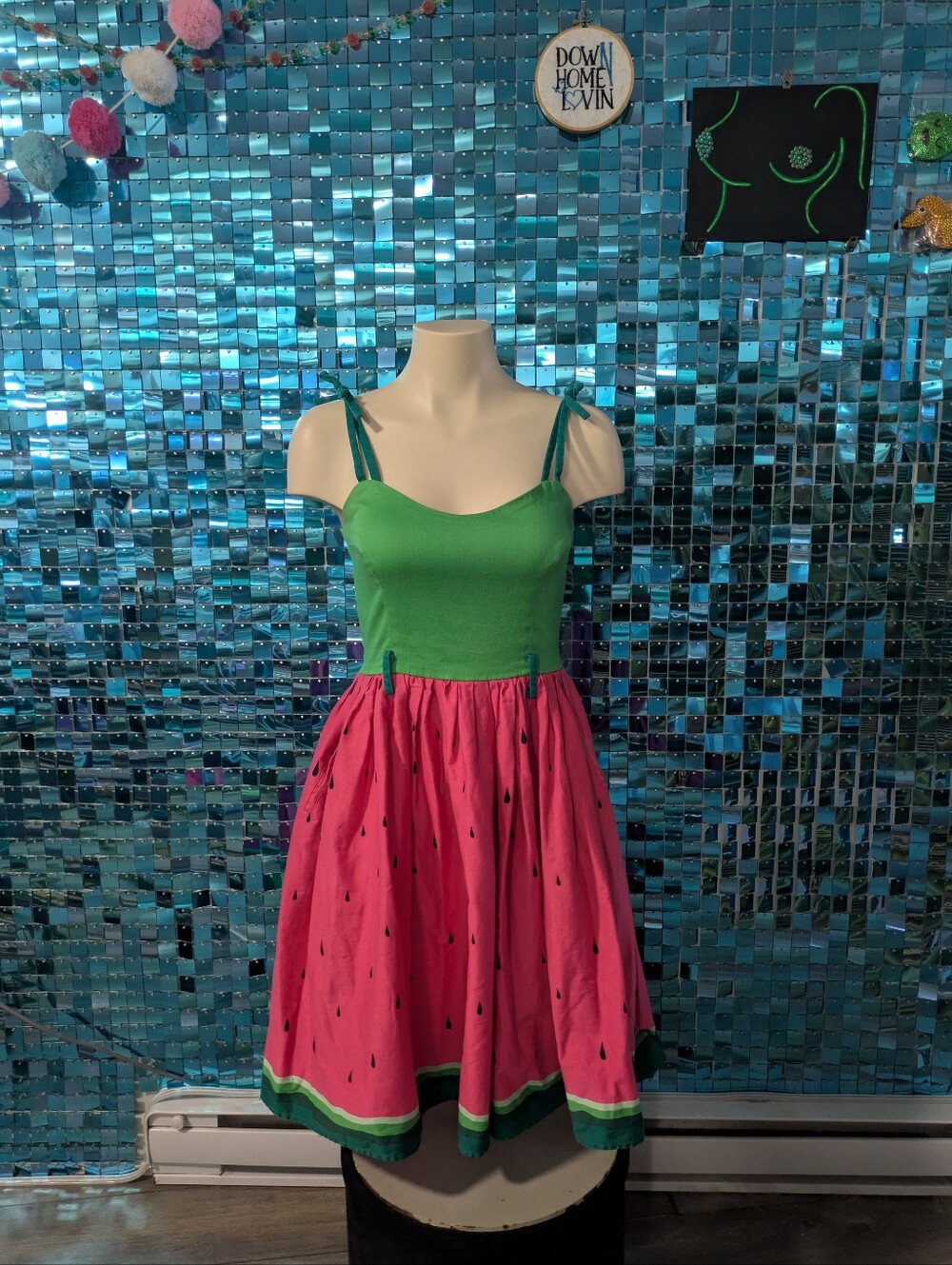 Watermelon Swing Dress